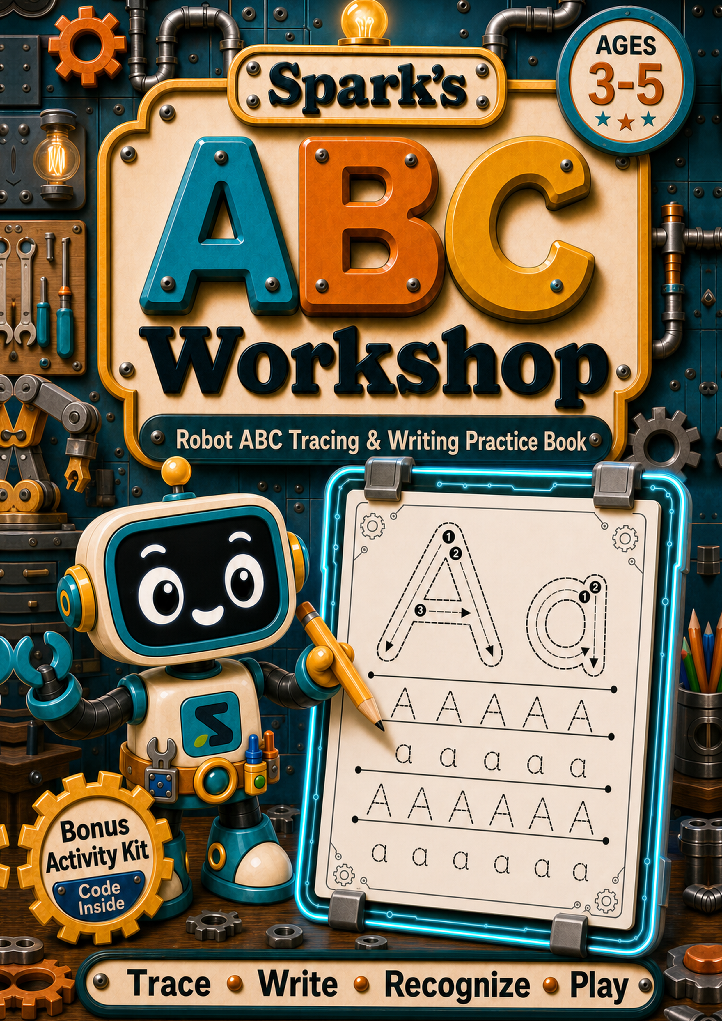 Spark's ABC Workshop cover preview